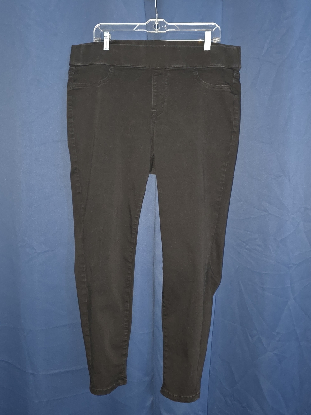 Lane Bryant Black Pull-On Jeggings